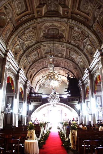 loved church for wedding ceremony Aside from its elaborately decorated 
